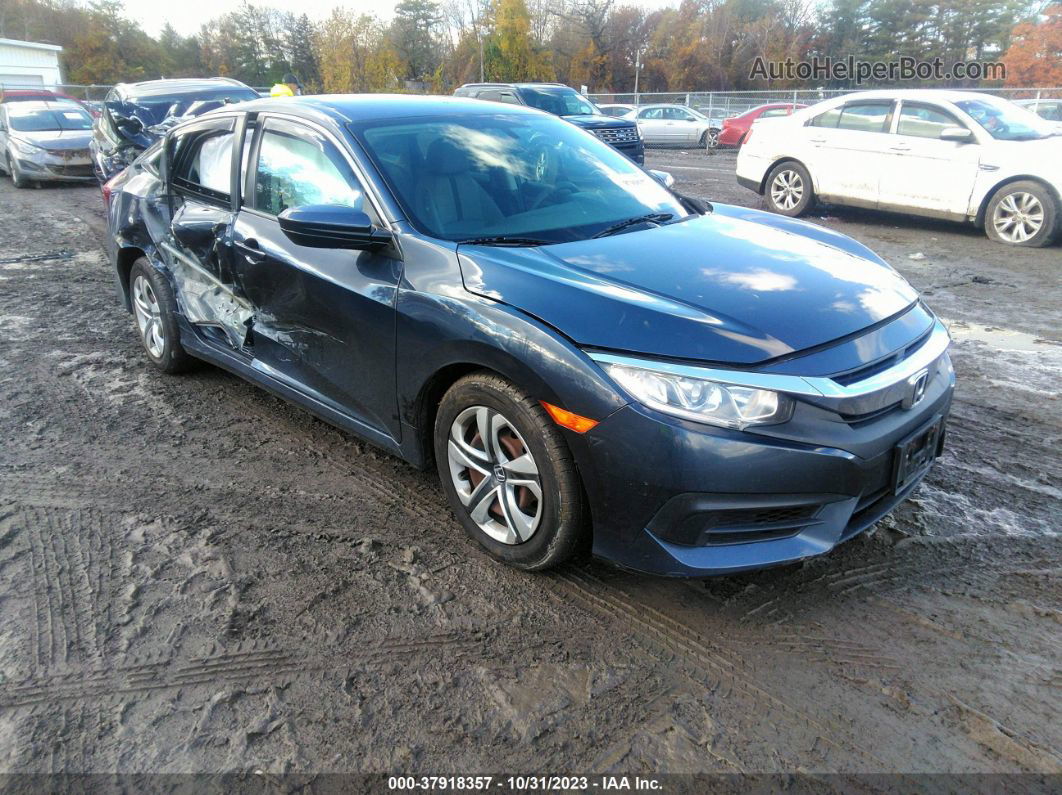 2016 Honda Civic Sedan Lx Blue vin: 19XFC2F54GE237723