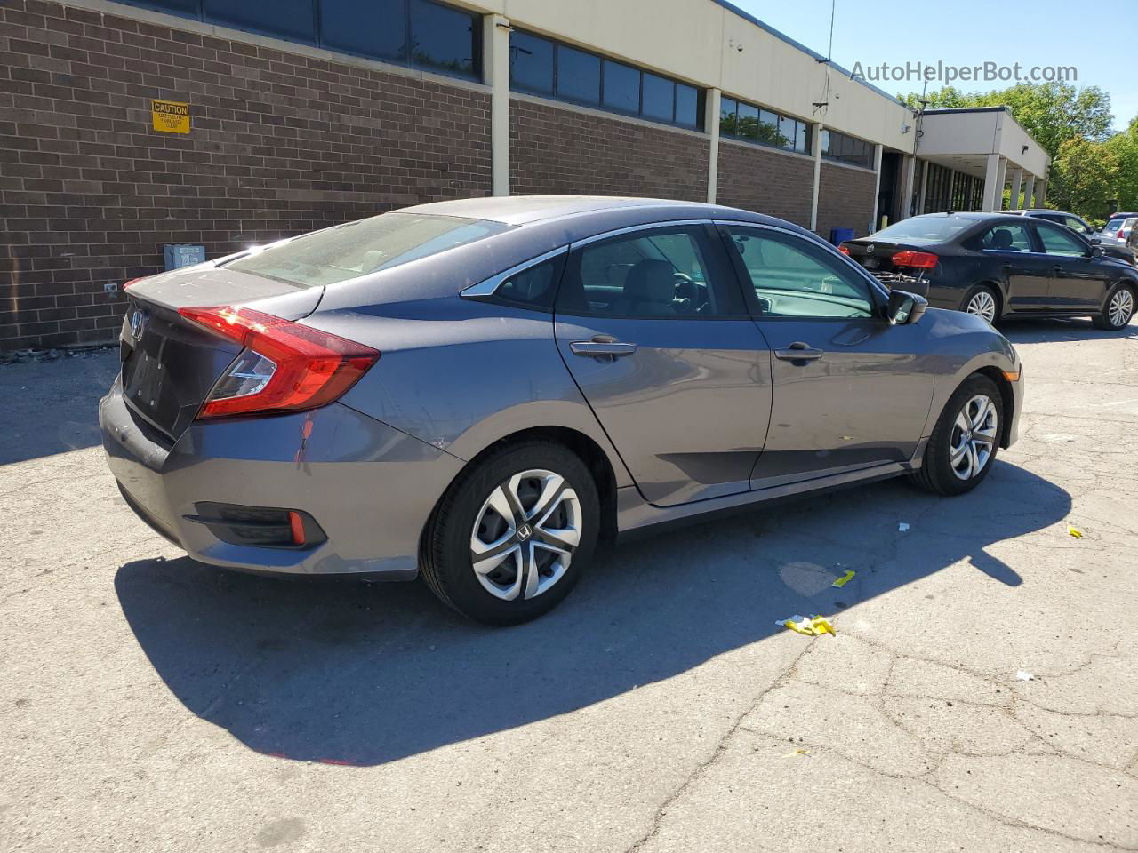 2017 Honda Civic Lx Charcoal vin: 19XFC2F54HE007388