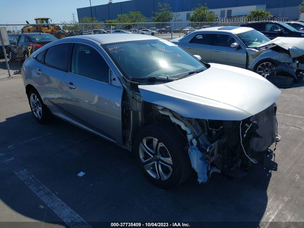 2017 Honda Civic Sedan Lx Silver vin: 19XFC2F54HE022280