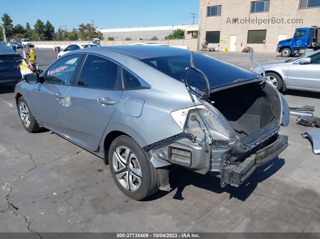 2017 Honda Civic Sedan Lx Silver vin: 19XFC2F54HE022280