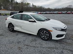 2017 Honda Civic Lx White vin: 19XFC2F54HE041220