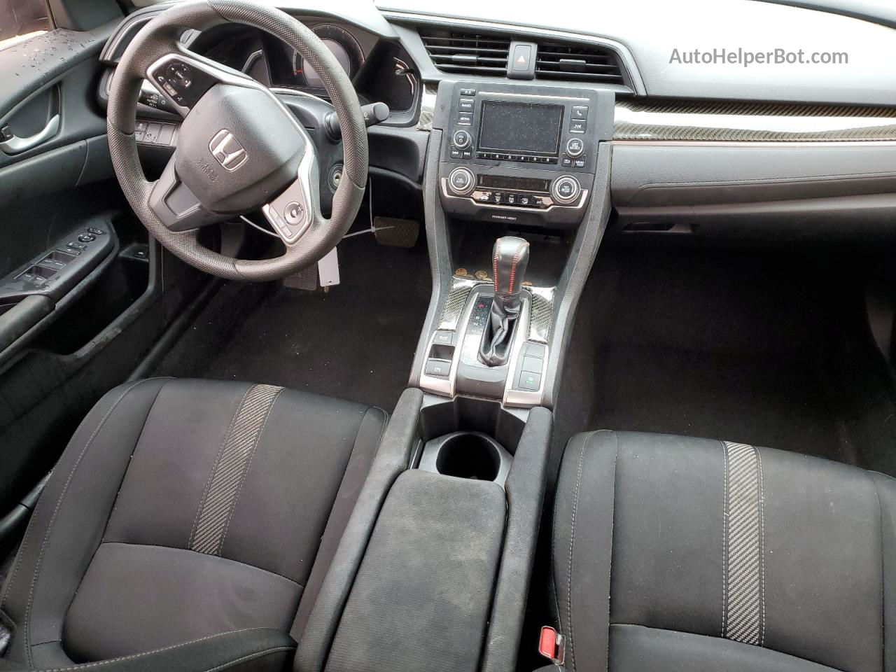 2016 Honda Civic Lx Black vin: 19XFC2F55GE004546