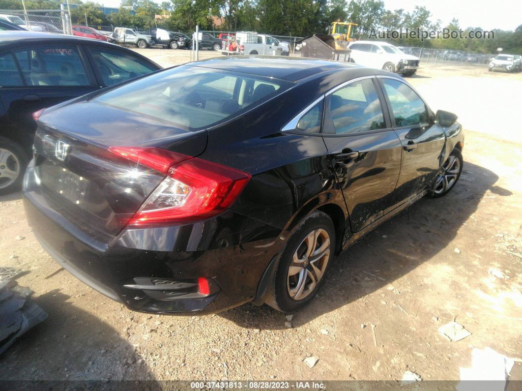 2016 Honda Civic Sedan Lx Black vin: 19XFC2F55GE051446