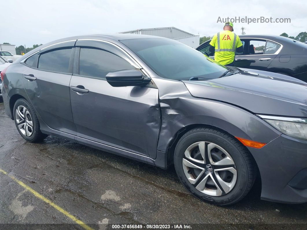 2016 Honda Civic Sedan Lx Gray vin: 19XFC2F55GE209610