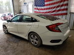 2016 Honda Civic Lx White vin: 19XFC2F55GE239920 Damage: Rear Bumper, Multiple Scratches Heavy, 4