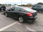 2017 Honda Civic Lx Black vin: 19XFC2F55HE034096