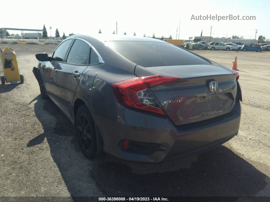 2017 Honda Civic Sedan Lx Gray vin: 19XFC2F55HE036124