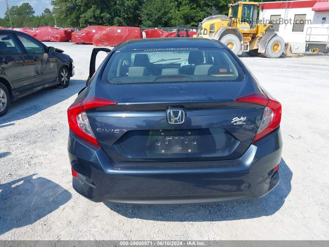 2017 Honda Civic Lx Синий vin: 19XFC2F55HE048869