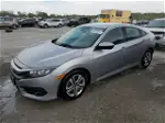 2017 Honda Civic Lx Gray vin: 19XFC2F55HE071374