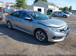 2017 Honda Civic Lx Silver vin: 19XFC2F55HE223847