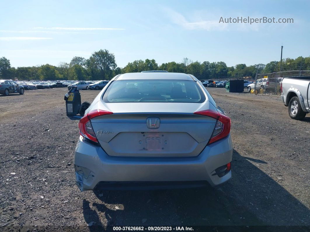 2017 Honda Civic Lx Silver vin: 19XFC2F55HE223847