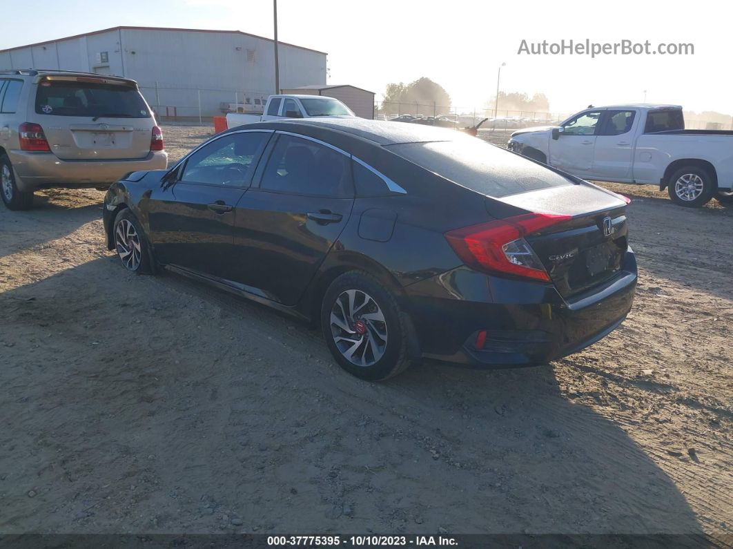 2016 Honda Civic Sedan Lx Black vin: 19XFC2F56GE007116