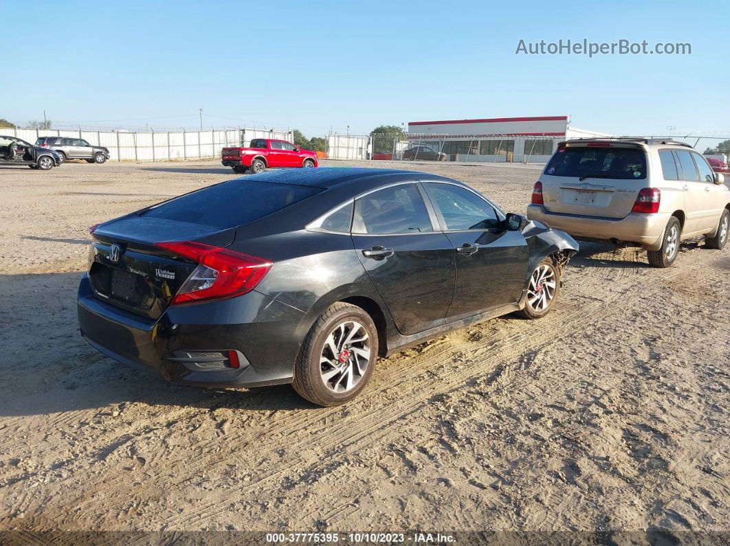 2016 Honda Civic Sedan Lx Black vin: 19XFC2F56GE007116