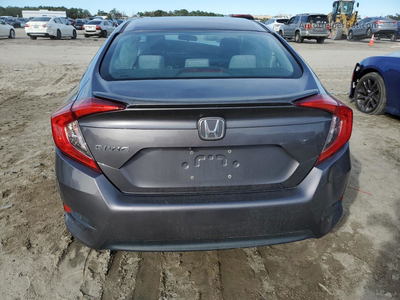 2016 Honda Civic Lx Угольный vin: 19XFC2F56GE049480