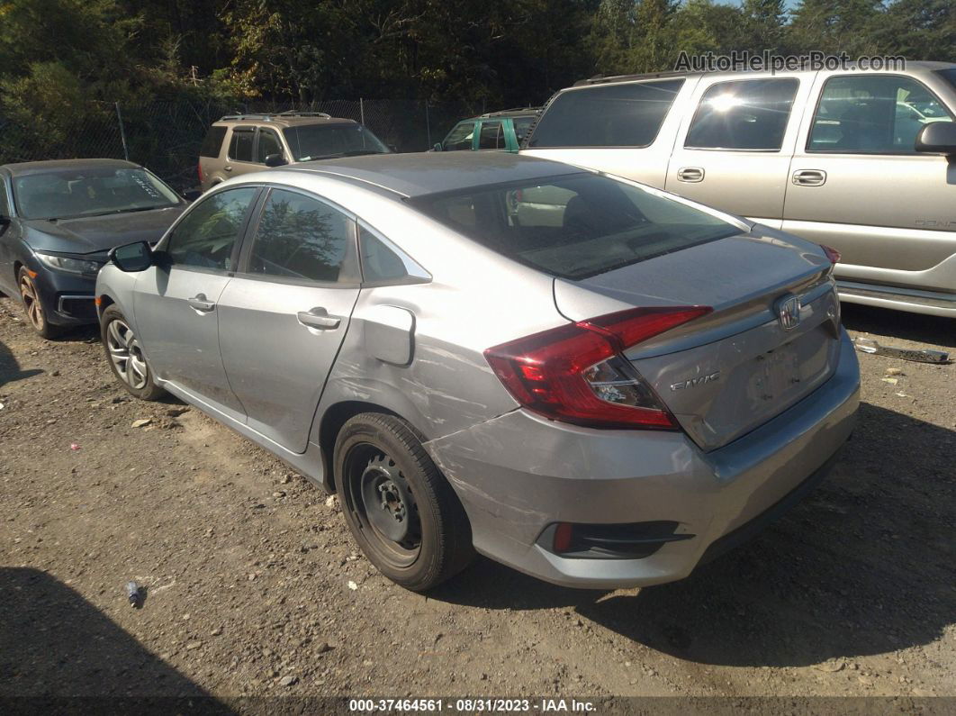 2016 Honda Civic Sedan Lx Silver vin: 19XFC2F56GE092989