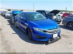 2016 Honda Civic Lx Blue vin: 19XFC2F56GE096332