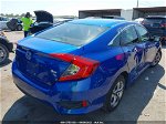 2016 Honda Civic Lx Blue vin: 19XFC2F56GE096332