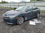 2016 Honda Civic Lx Синий vin: 19XFC2F56GE213682