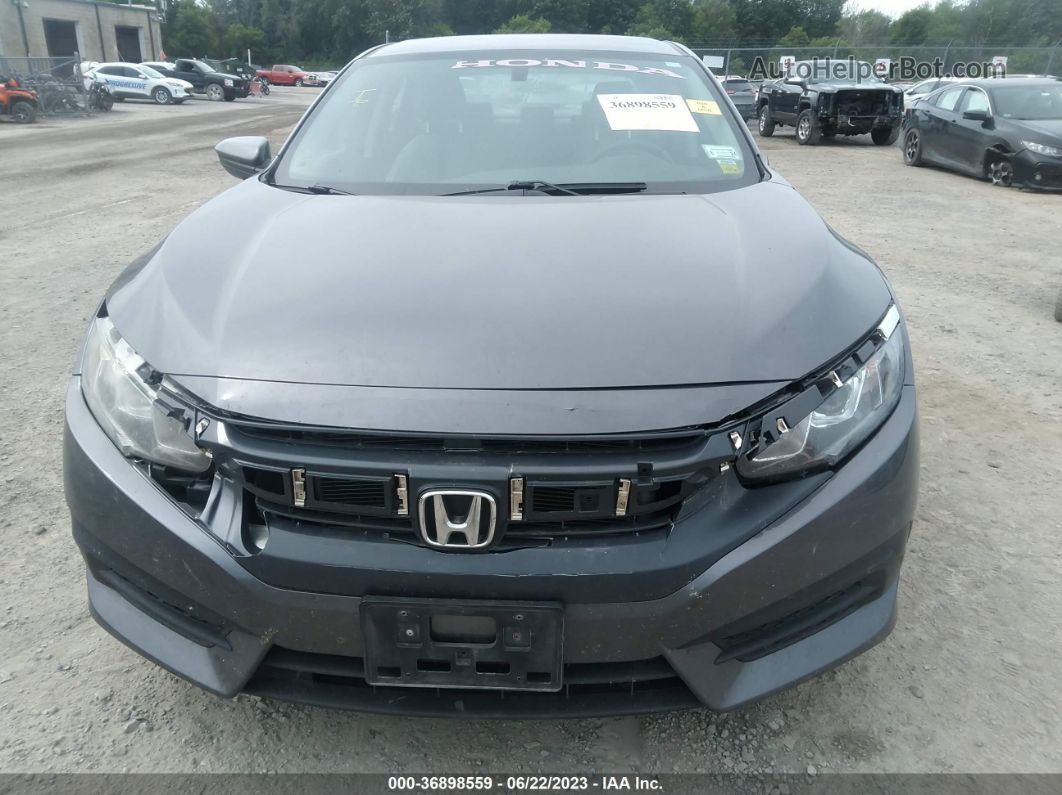 2016 Honda Civic Sedan Lx Gray vin: 19XFC2F56GE248318