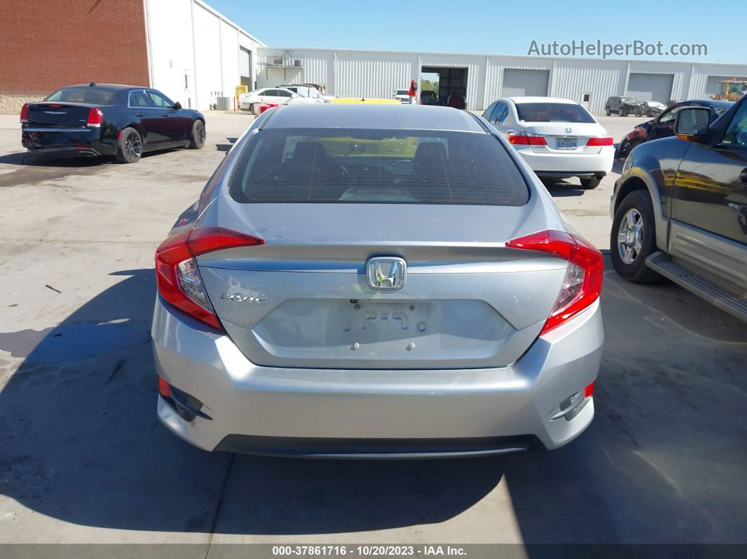 2017 Honda Civic Lx Silver vin: 19XFC2F56HE015105