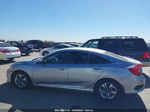 2017 Honda Civic Lx Silver vin: 19XFC2F56HE015105