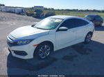 2017 Honda Civic Lx White vin: 19XFC2F56HE055555