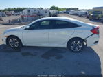 2017 Honda Civic Lx White vin: 19XFC2F56HE055555