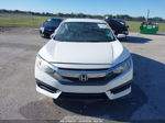 2017 Honda Civic Lx White vin: 19XFC2F56HE055555