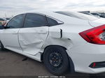 2017 Honda Civic Lx White vin: 19XFC2F56HE071285