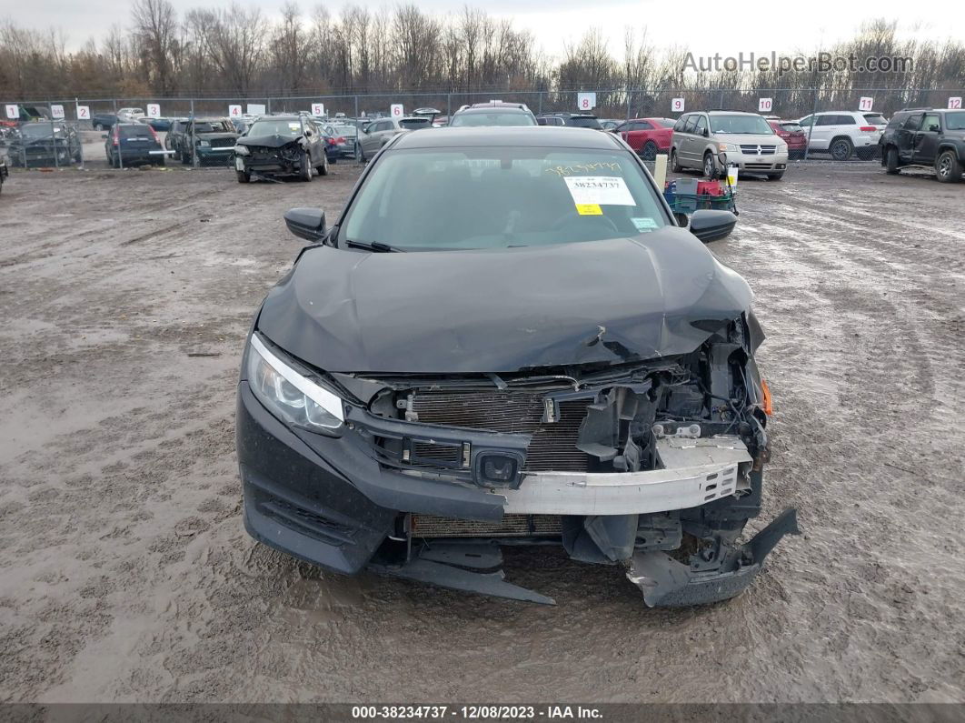 2017 Honda Civic Lx Черный vin: 19XFC2F56HE215627