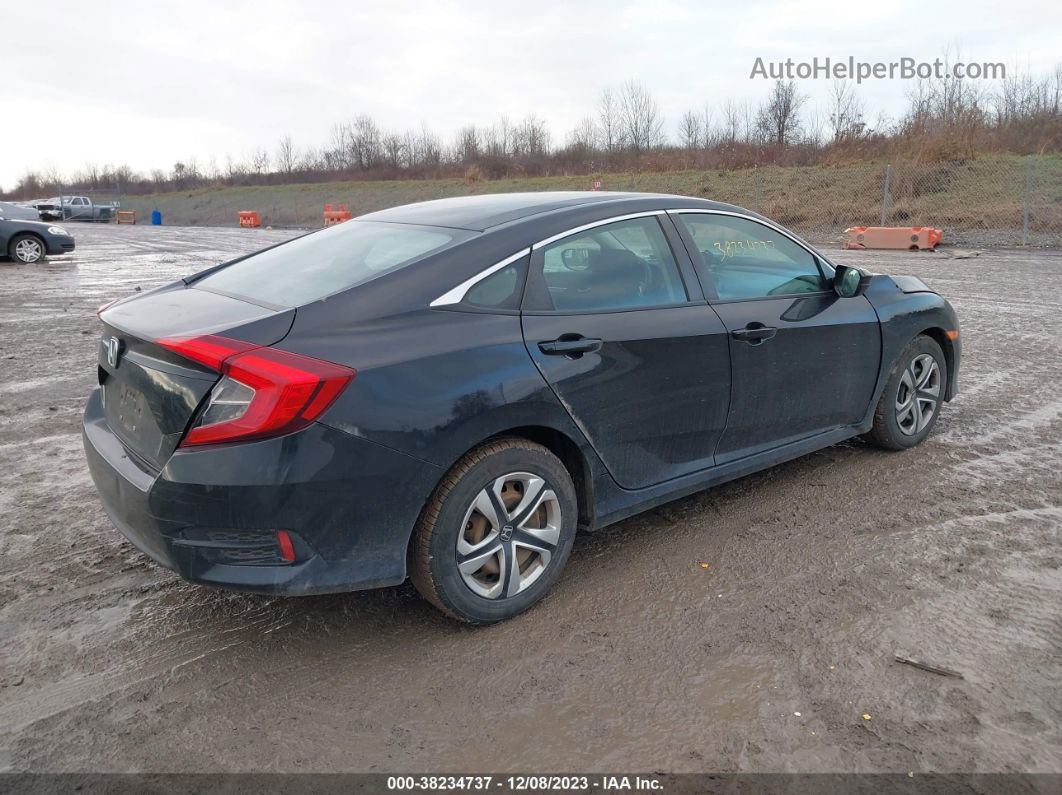 2017 Honda Civic Lx Черный vin: 19XFC2F56HE215627