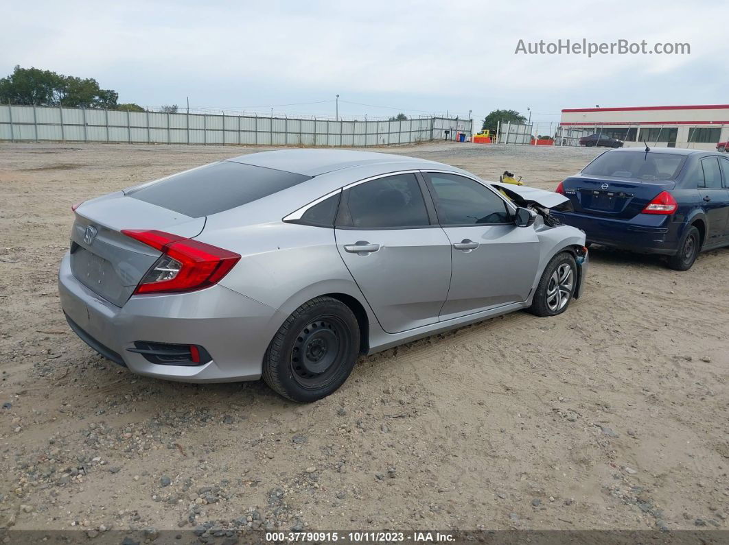 2016 Honda Civic Lx Silver vin: 19XFC2F57GE001177