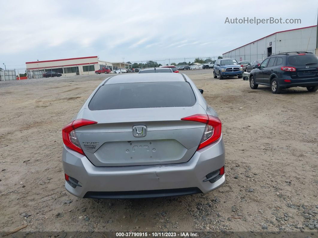 2016 Honda Civic Lx Silver vin: 19XFC2F57GE001177