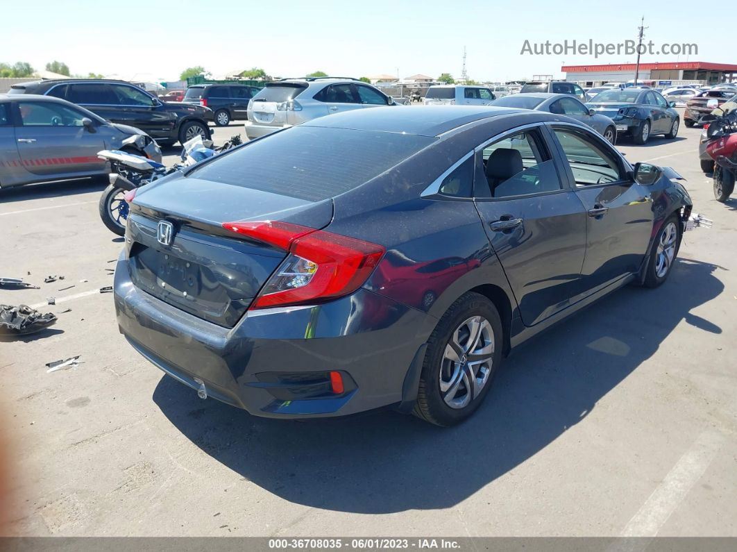 2016 Honda Civic Sedan Lx Синий vin: 19XFC2F57GE019386