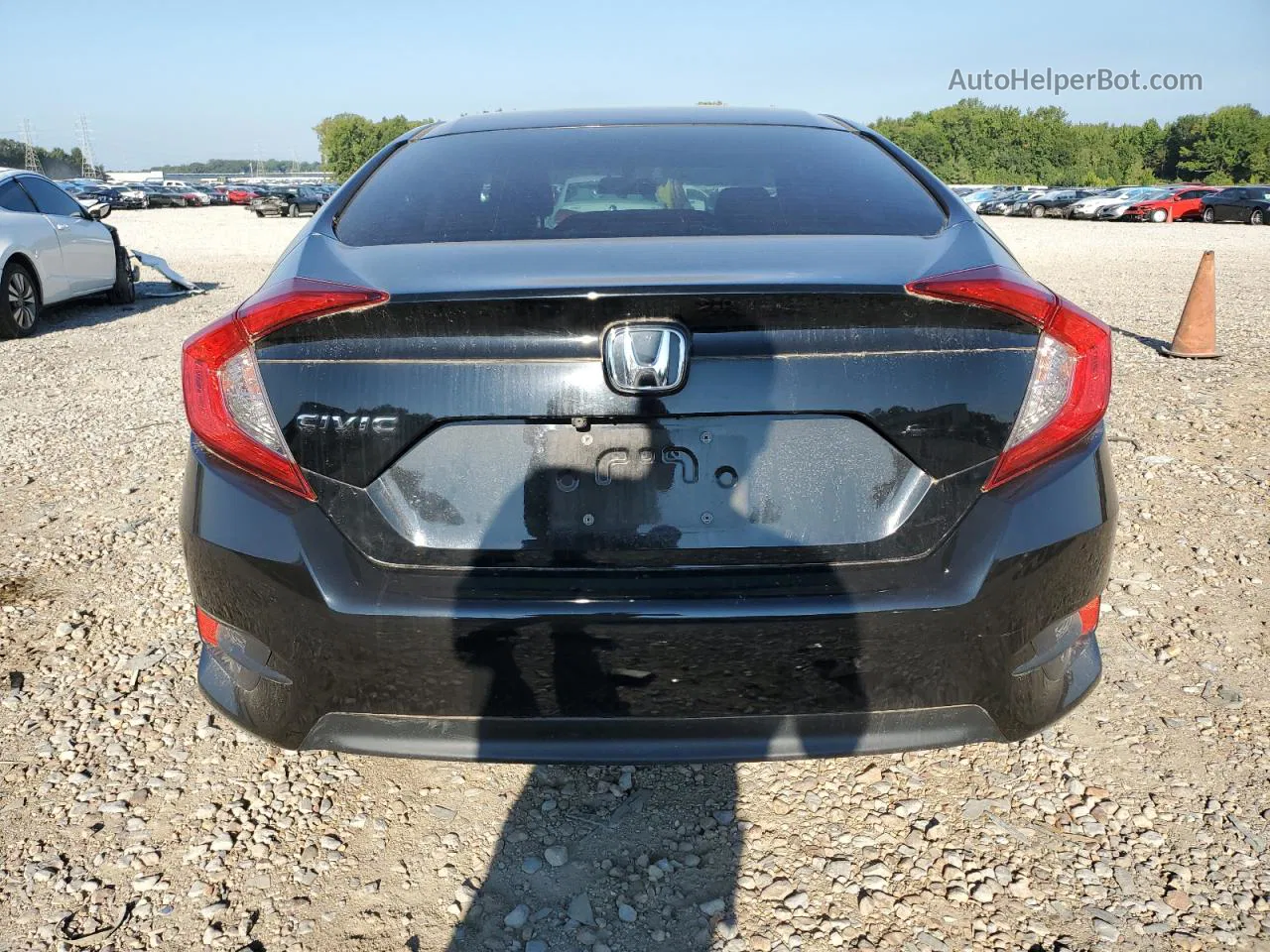 2016 Honda Civic Lx Black vin: 19XFC2F57GE084948