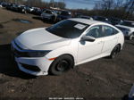 2016 Honda Civic Lx White vin: 19XFC2F57GE092290