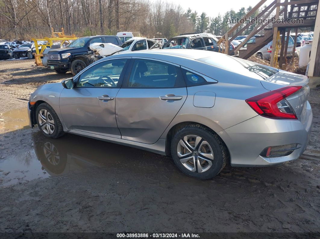 2016 Honda Civic Lx Silver vin: 19XFC2F57GE235920