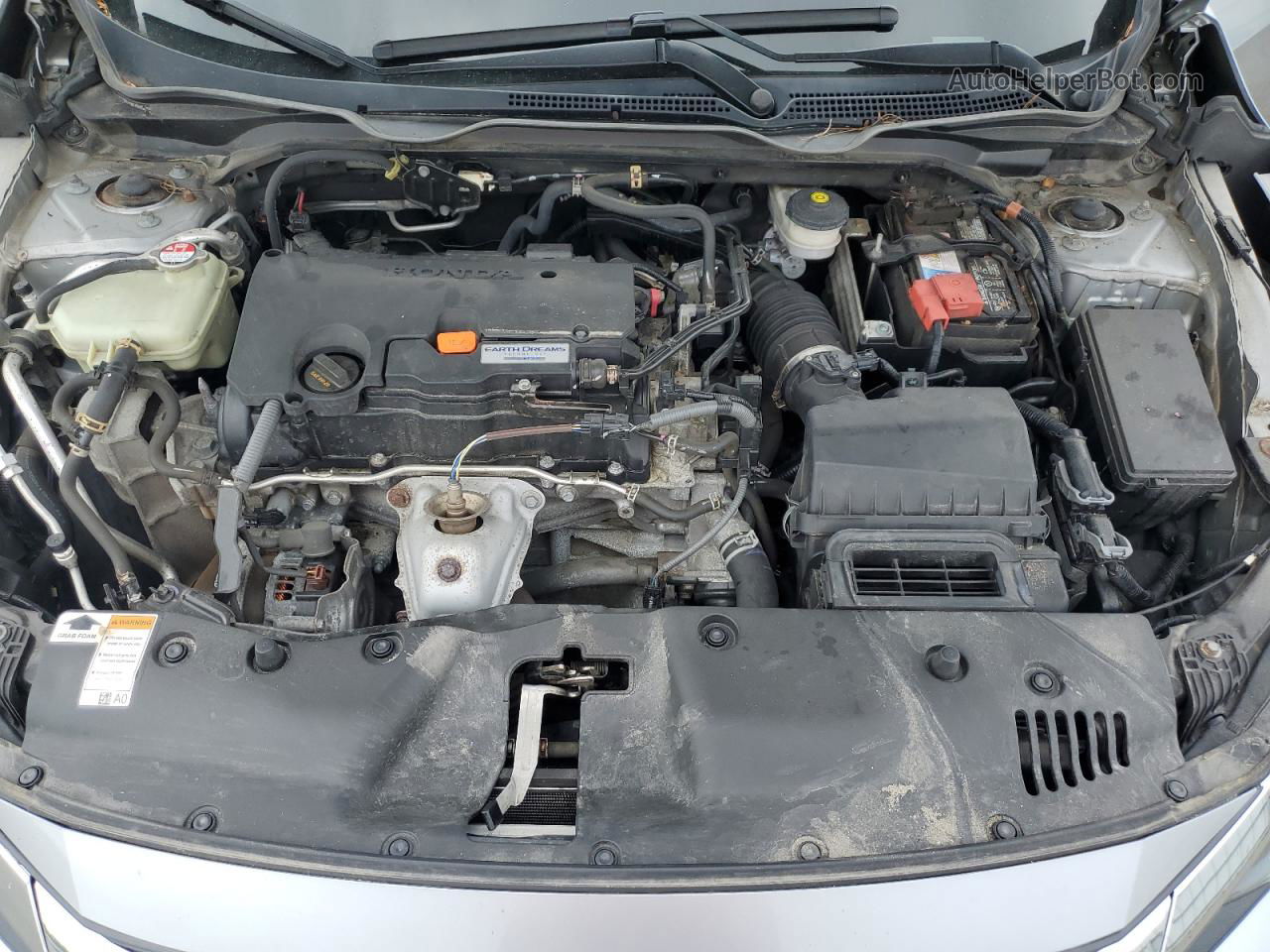 2016 Honda Civic Lx Серебряный vin: 19XFC2F57GE248876