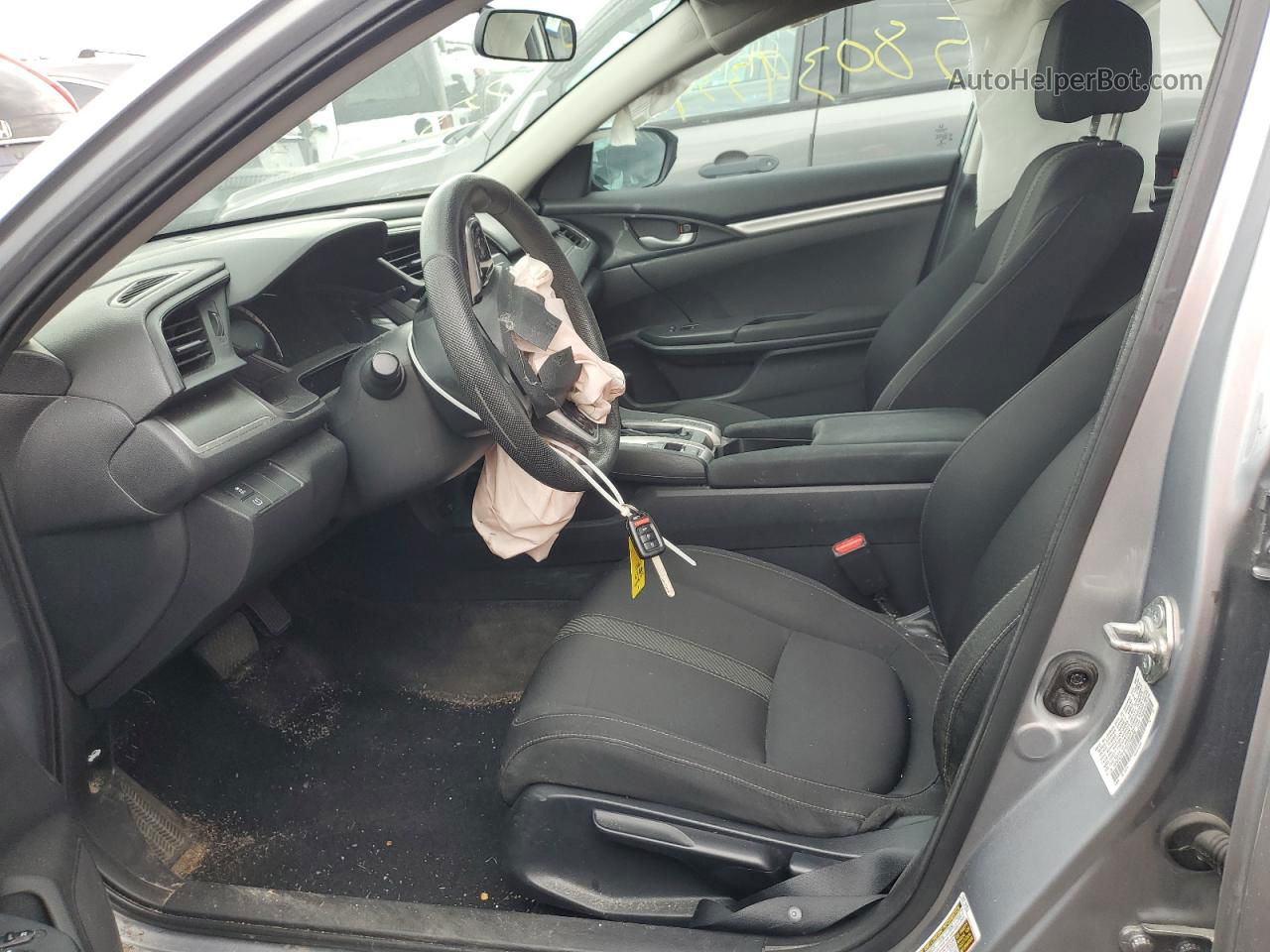 2016 Honda Civic Lx Серебряный vin: 19XFC2F57GE248876