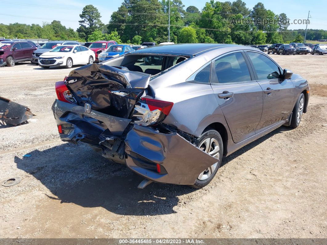 2017 Honda Civic Sedan Lx Gray vin: 19XFC2F57HE007725