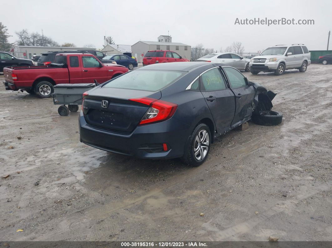 2017 Honda Civic Lx Blue vin: 19XFC2F57HE063552