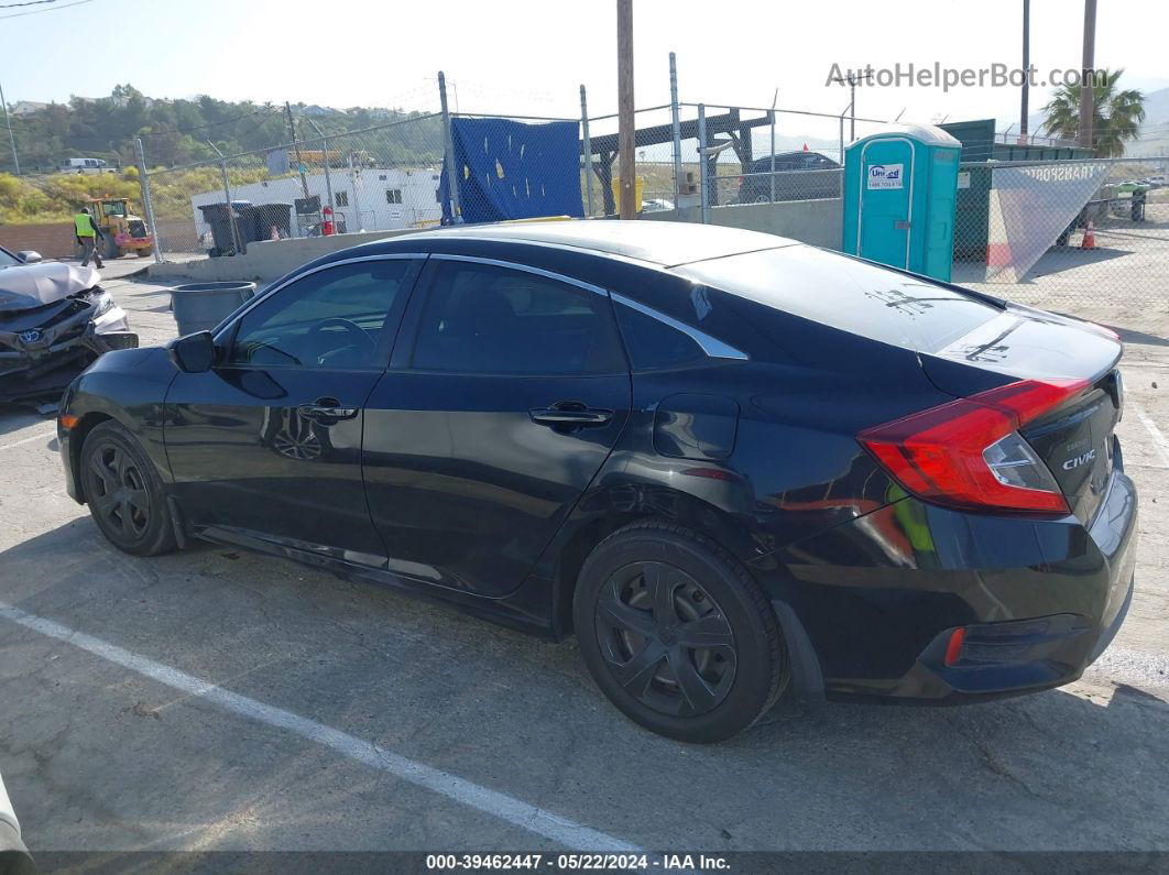 2017 Honda Civic Lx Черный vin: 19XFC2F57HE203308