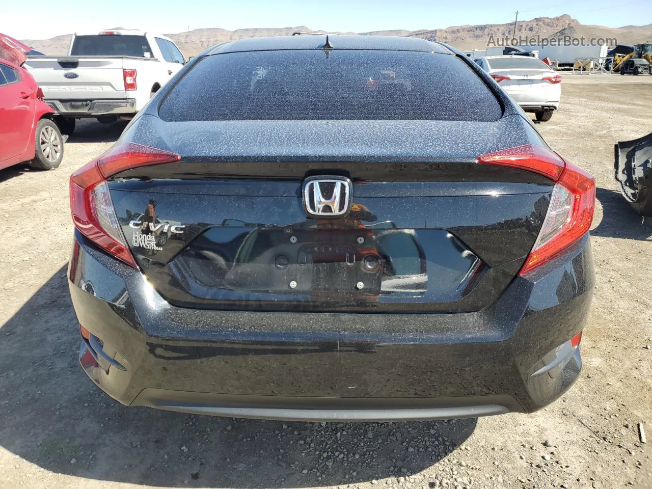 2016 Honda Civic Lx Черный vin: 19XFC2F58GE023267