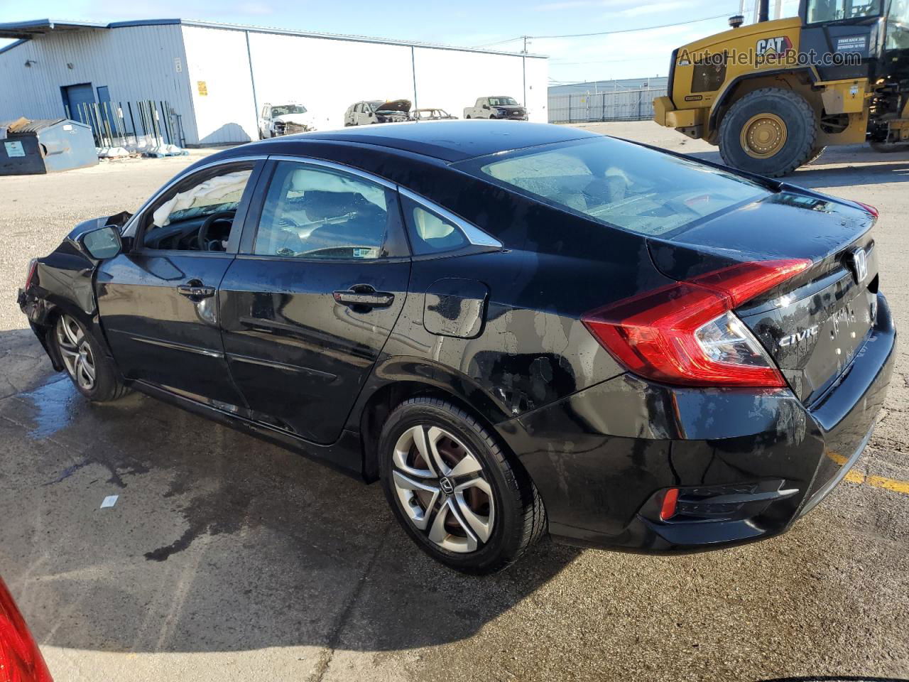 2016 Honda Civic Lx Черный vin: 19XFC2F58GE051456