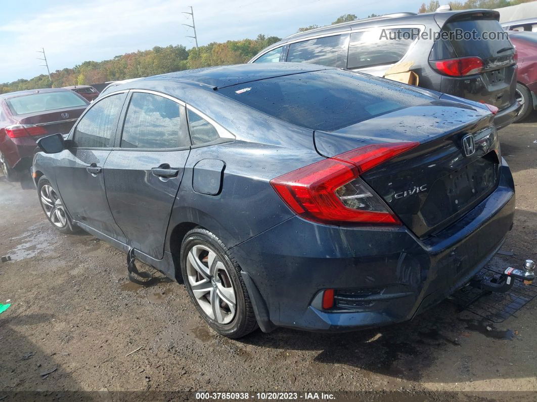 2016 Honda Civic Lx Blue vin: 19XFC2F58GE055653