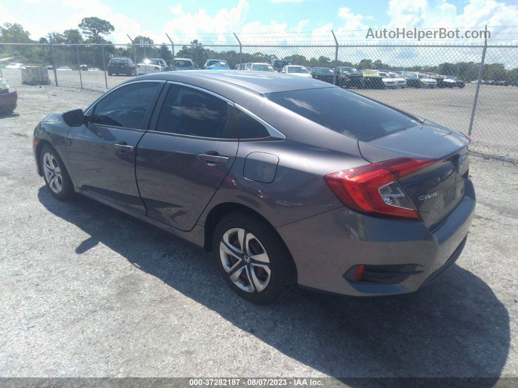 2016 Honda Civic Sedan Lx Gray vin: 19XFC2F58GE097286