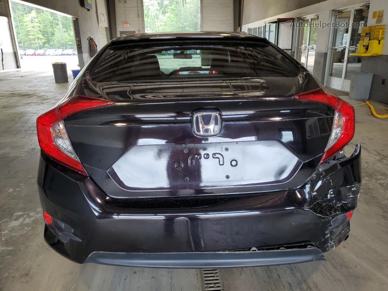 2016 Honda Civic Lx Black vin: 19XFC2F58GE240723