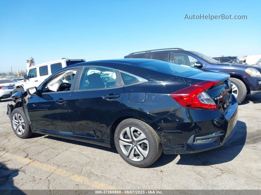 2017 Honda Civic Lx Black vin: 19XFC2F58HE011153