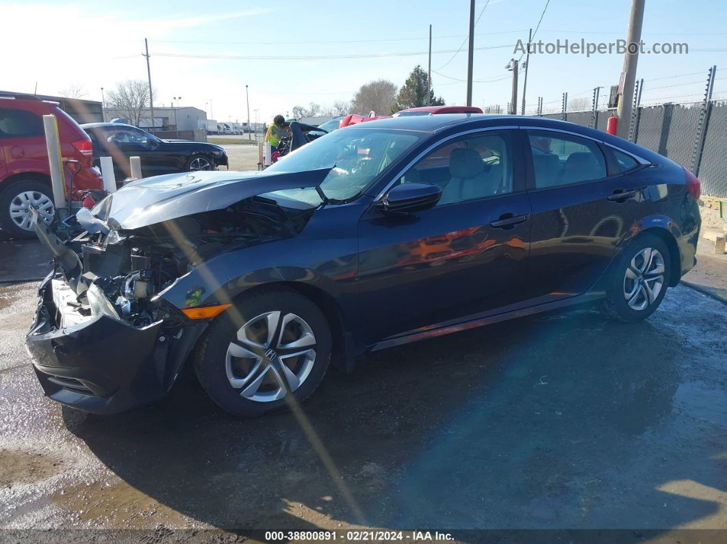 2017 Honda Civic Lx Gray vin: 19XFC2F58HE014635