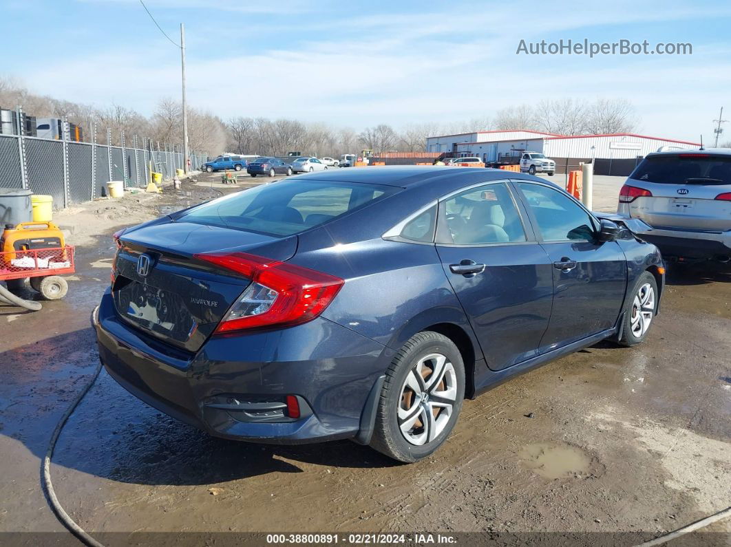 2017 Honda Civic Lx Gray vin: 19XFC2F58HE014635